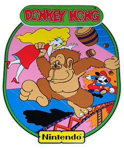 MikesArcade.com - Donkey Kong Side Art