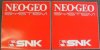 Neo-Geo Side Art Set (NOS)