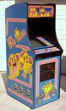 New Midway Ms Pac Man Cabinet